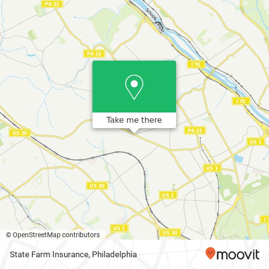 State Farm Insurance map