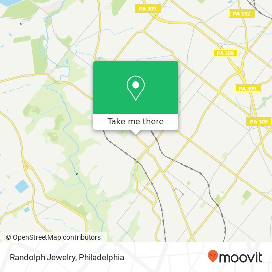Randolph Jewelry map