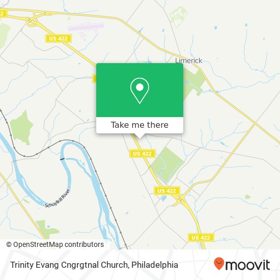Trinity Evang Cngrgtnal Church map
