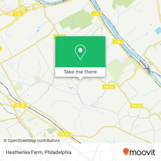 Mapa de Heatherlea Farm