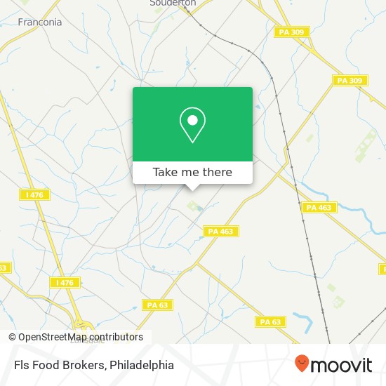 Fls Food Brokers map