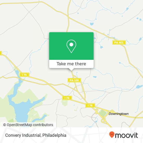 Mapa de Convery Industrial