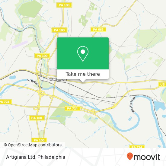 Artigiana Ltd map