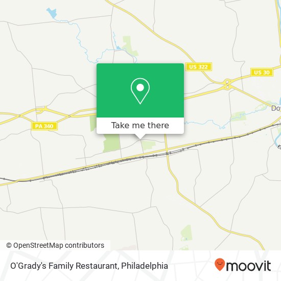 O'Grady's Family Restaurant map
