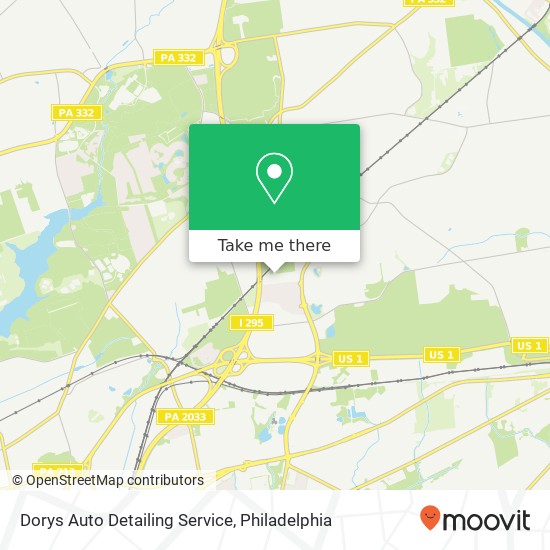 Dorys Auto Detailing Service map