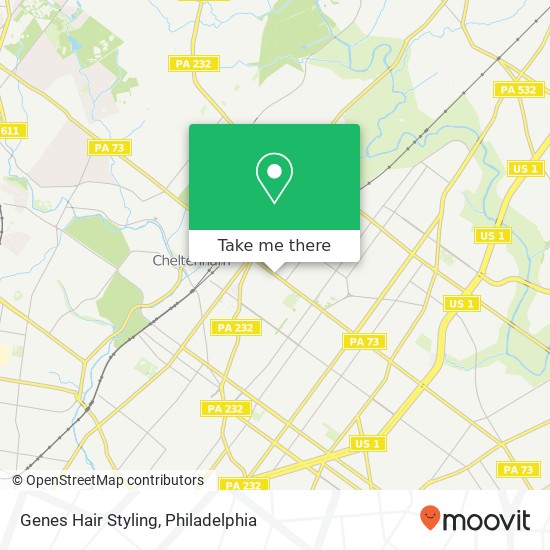 Genes Hair Styling map