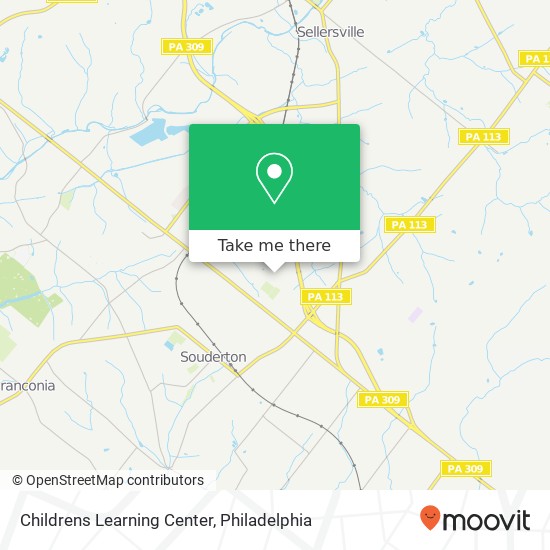 Childrens Learning Center map