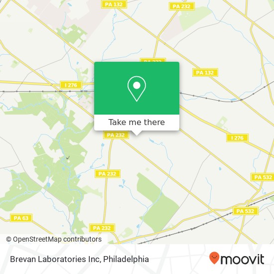 Mapa de Brevan Laboratories Inc
