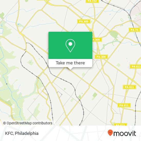 KFC map