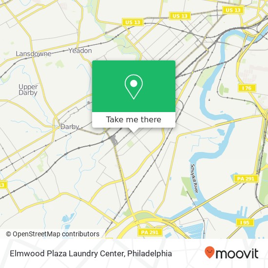 Elmwood Plaza Laundry Center map