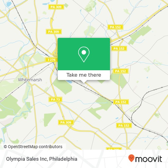 Olympia Sales Inc map