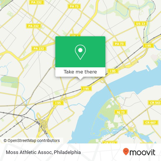 Moss Athletic Assoc map