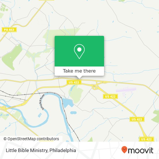 Mapa de Little Bible Ministry