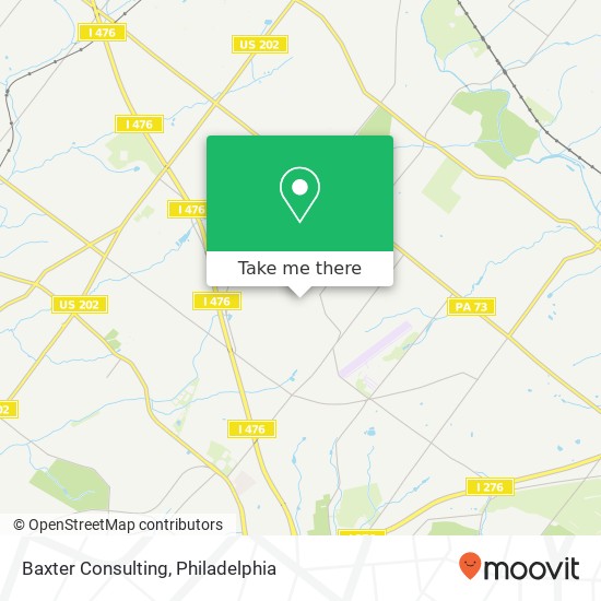 Baxter Consulting map