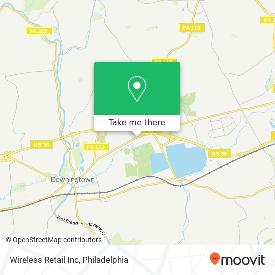 Mapa de Wireless Retail Inc