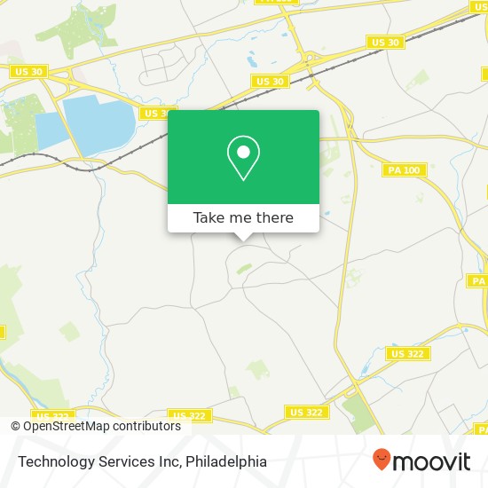 Technology Services Inc map