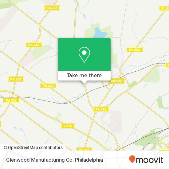 Glenwood Manufacturing Co map