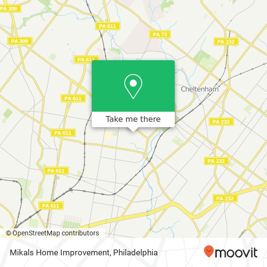 Mikals Home Improvement map