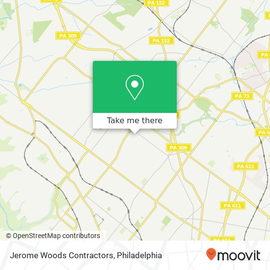 Mapa de Jerome Woods Contractors