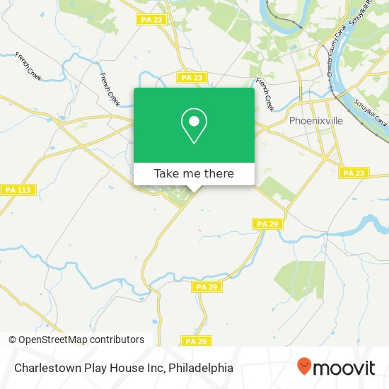 Charlestown Play House Inc map