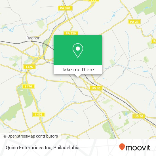 Quinn Enterprises Inc map