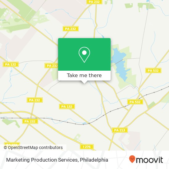Marketing Production Services map