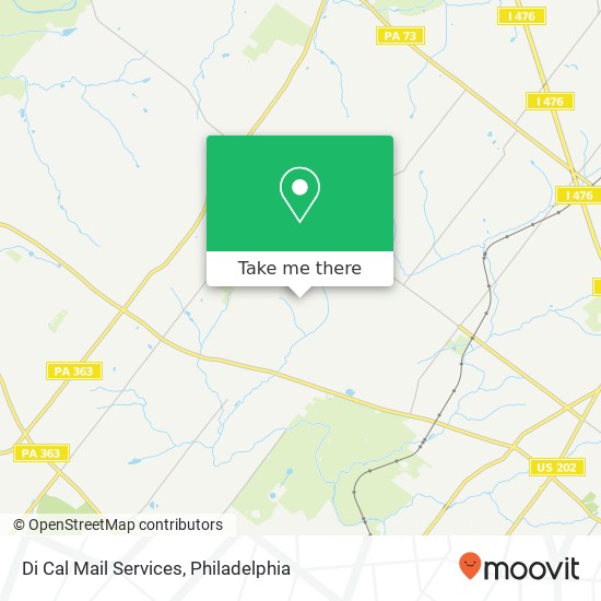 Di Cal Mail Services map