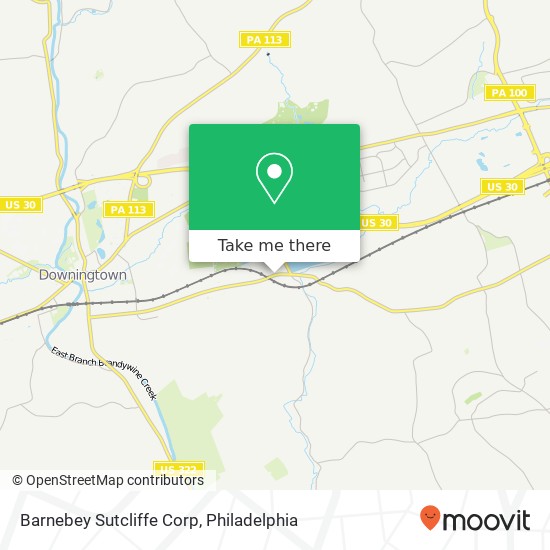 Mapa de Barnebey Sutcliffe Corp