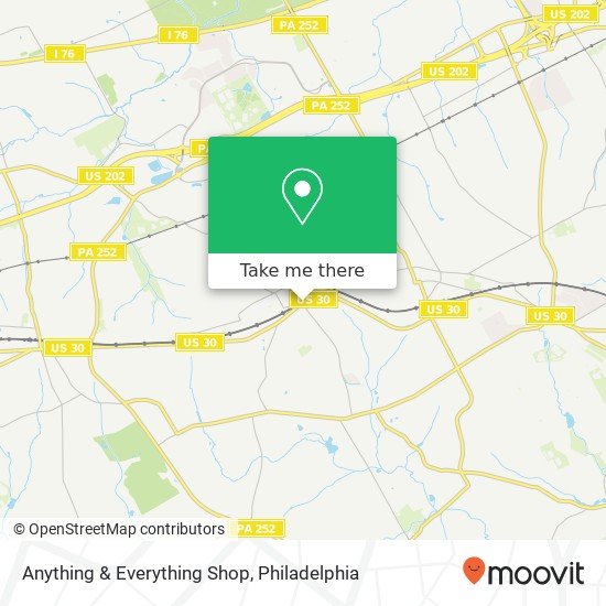 Anything & Everything Shop map