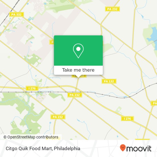 Citgo Quik Food Mart map
