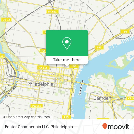 Mapa de Foster Chamberlain LLC