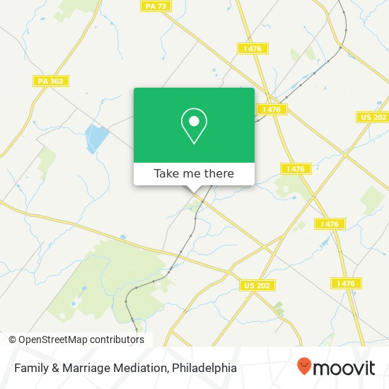 Family & Marriage Mediation map