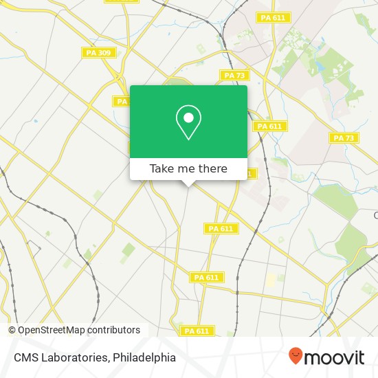 Mapa de CMS Laboratories