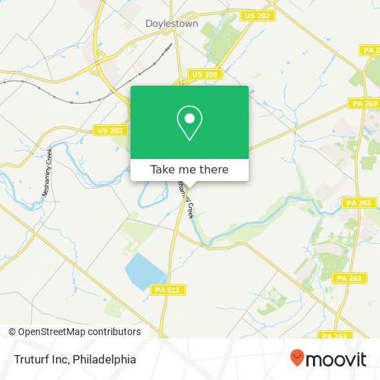 Truturf Inc map
