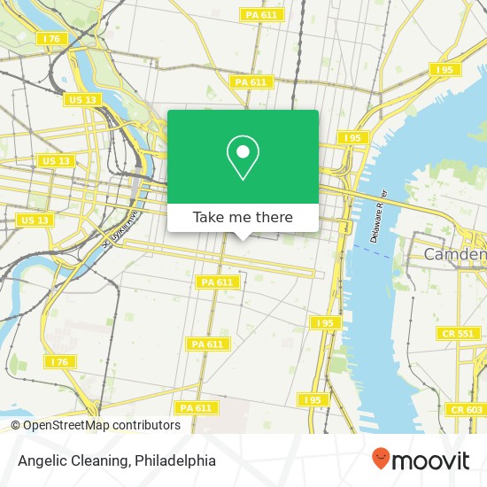 Angelic Cleaning map