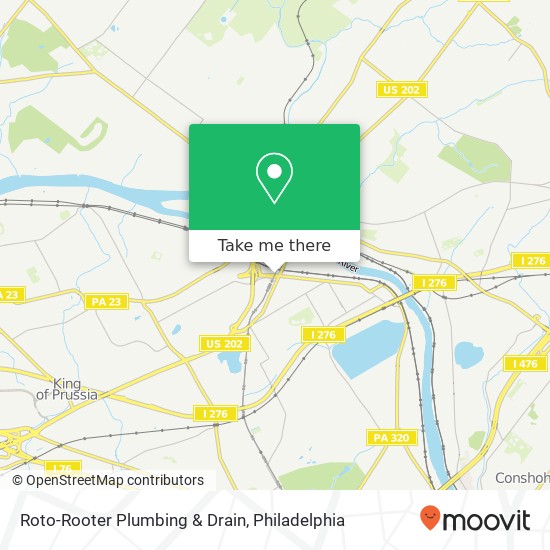 Mapa de Roto-Rooter Plumbing & Drain
