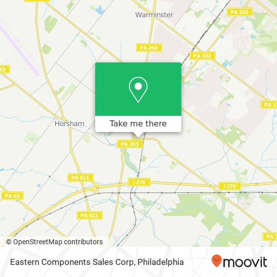 Eastern Components Sales Corp map