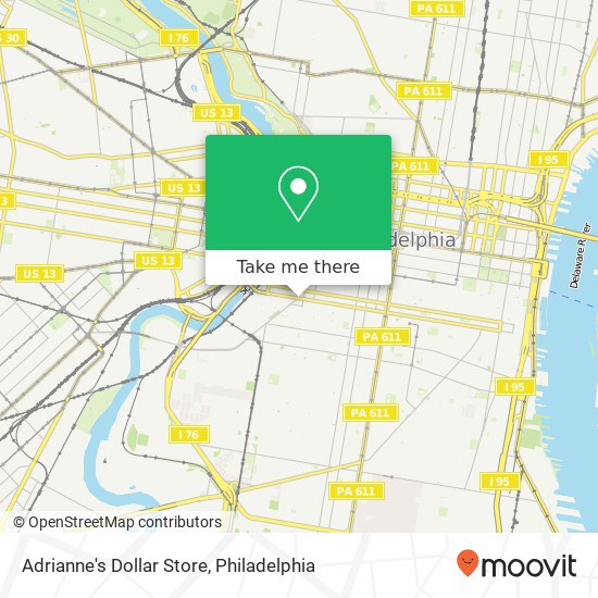 Mapa de Adrianne's Dollar Store