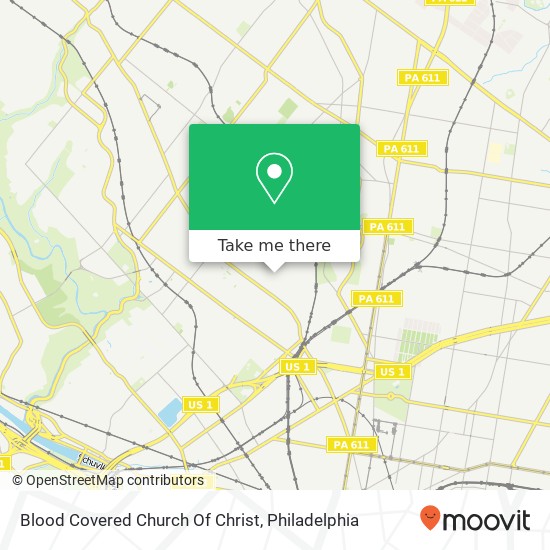 Blood Covered Church Of Christ map