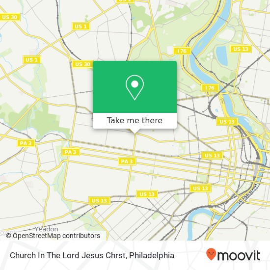 Church In The Lord Jesus Chrst map