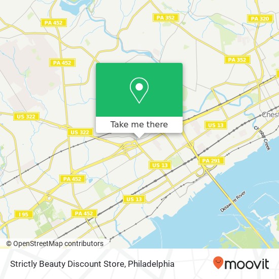 Strictly Beauty Discount Store map