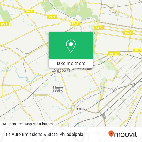 T's Auto Emissions & State map