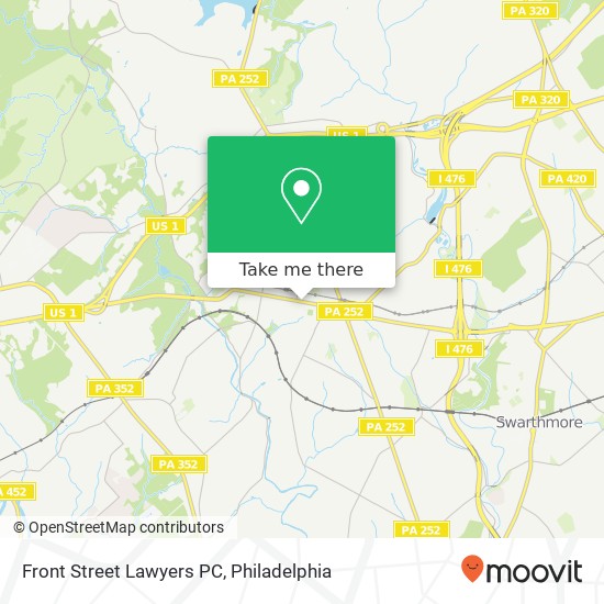 Mapa de Front Street Lawyers PC