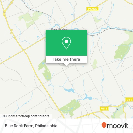 Mapa de Blue Rock Farm