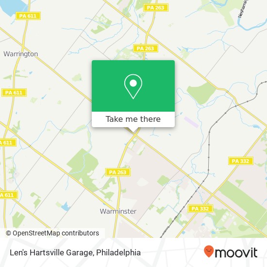 Mapa de Len's Hartsville Garage