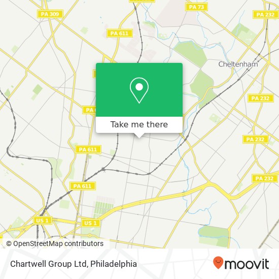 Mapa de Chartwell Group Ltd