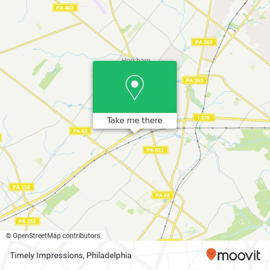 Mapa de Timely Impressions