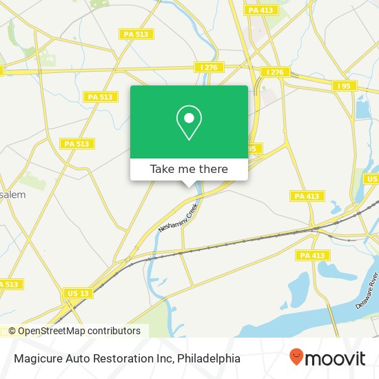 Magicure Auto Restoration Inc map