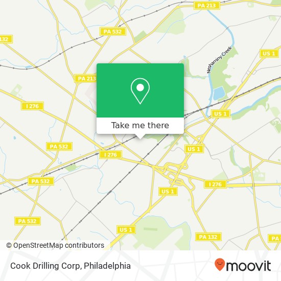 Mapa de Cook Drilling Corp