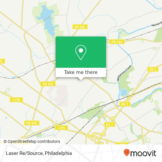Laser Re/Source map